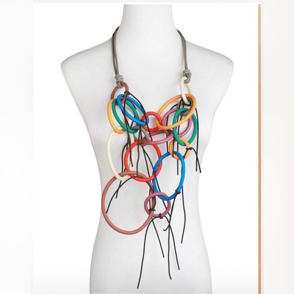 ✨NEW Bohemian Unique Colorful Statement Necklace - Picture 3 of 8